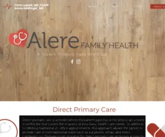 Alerefamilyhealth.com(Alere Family Health) Screenshot