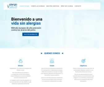 Alergosalud.pe(Instituto de alergia) Screenshot