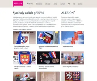 Alerion.cz(Výroba vlajek) Screenshot