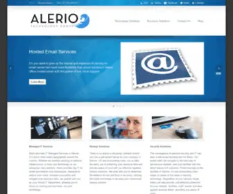 Aleriotechgroup.com(Managed Services Alerio Technology Group) Screenshot