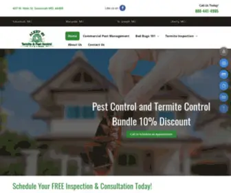 Alert1Termitepestcontrol.com(Alert #1 Termite & Pest Control) Screenshot