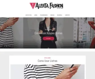 Alertafashion.com(Alerta Fashion) Screenshot