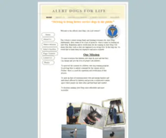 Alertdogsforlife.com(Alertdogsforlife) Screenshot