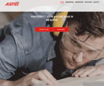 Alertec-Bouw.nl(Vacatures in de Bouw) Screenshot