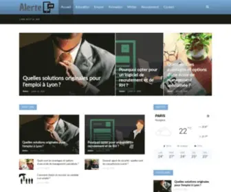 Alertejob.com(Alterte Job) Screenshot