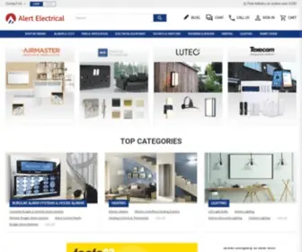 Alertelectrical.com(Online Electrical Wholesalers & Suppliers) Screenshot