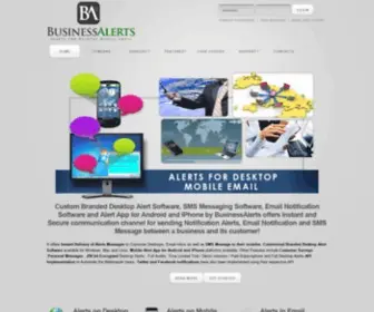 Alertsdesktop.com(Desktop Alert Software for Notification Alerts) Screenshot