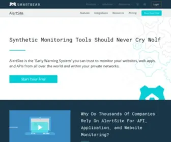 Alertsite.com(Application Performance Monitoring Tools) Screenshot