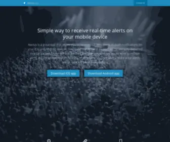 Alertzy.app(Push Notifications) Screenshot