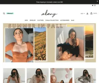 Alerycollection.com(Where Chulas shop) Screenshot