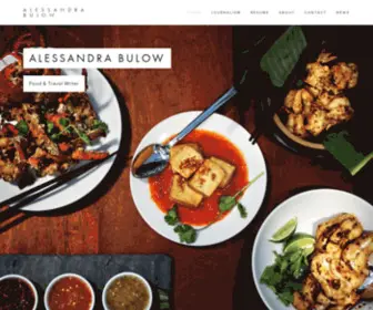 Alessandrabulow.com(Alessandra Bulow) Screenshot