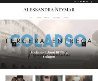 Alessandraneymar.com(Alessandra Neymar) Screenshot