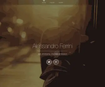 Alessandroferrini.it(Alessandro Ferrini) Screenshot