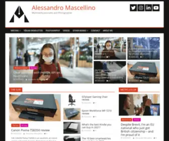 Alessandromascellino.com(Multimedia Journalist and Photographer) Screenshot