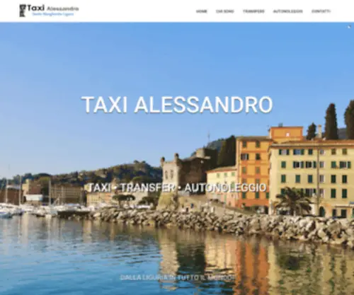 Alessandrotaxi.com(Taxi Santa Margherita Ligure) Screenshot