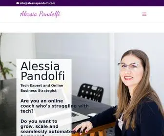 Alessiapandolfi.com(Alessia Pandolfi) Screenshot