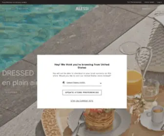 Alessi.co.uk(Create an Ecommerce Website and Sell Online) Screenshot