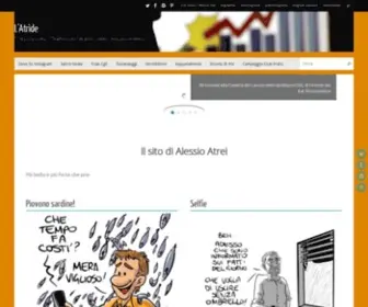 Alessioatrei.it(L'Atrìde) Screenshot