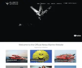 Alestamarine.com(Alesta Marine) Screenshot