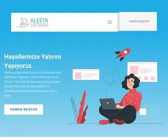 Alestayatirim.com(Alesta Yatırım) Screenshot