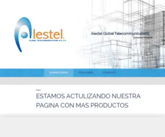 Alestel.com.mx(Alestel Global Telecomunications S.A) Screenshot