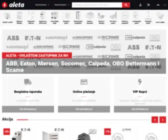 Aleta.hr(Aleta d.o.o) Screenshot