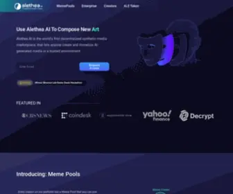 Alethea.ai(Alethea AI) Screenshot