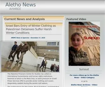 Alethonews.com(Aletho News) Screenshot