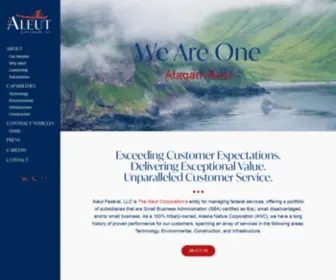 AleutmGT.com(Aleut Management Services) Screenshot