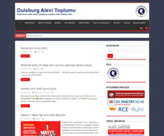 Alevi-DU.com(Alevitische Gemeinde Duisburg) Screenshot