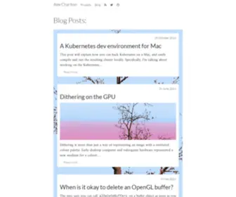 Alex-Charlton.com(Alex Charlton) Screenshot