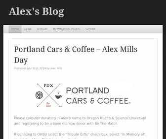 Alex.blog(Alex's Blog) Screenshot