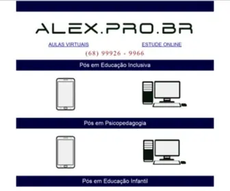 Alex.pro.br(Prof) Screenshot