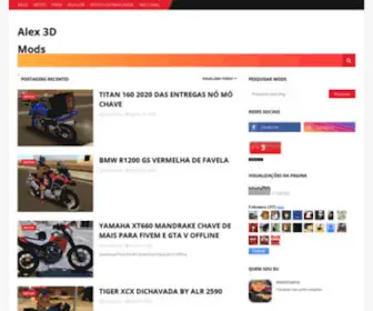 Alex3Dmods.com.br(Alex 3D Mods) Screenshot