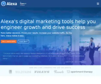 Alexa.org(The Web Information Company) Screenshot
