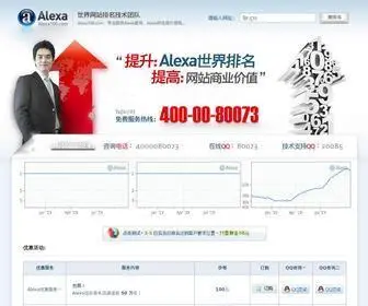 Alexa100.com(Alexa排名技术团队：alexa100) Screenshot