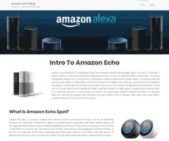 Alexaechosetup.com(Amazon Echo Setup) Screenshot