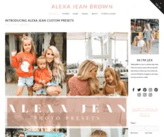 Alexajeanbrown.com(Alexa Jean Brown) Screenshot