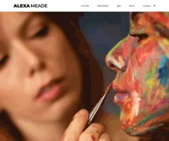 Alexameade.com(Alexa Meade Art) Screenshot