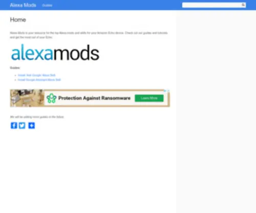 Alexamods.com(Alexamods) Screenshot