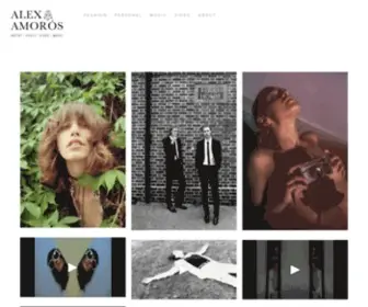 Alexamoros.com(Amorós) Screenshot