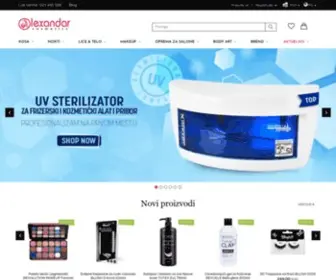 Alexandar-Cosmetics.com(U službi lepote) Screenshot