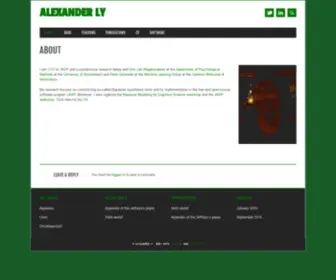 Alexander-LY.com(Less Invasions) Screenshot