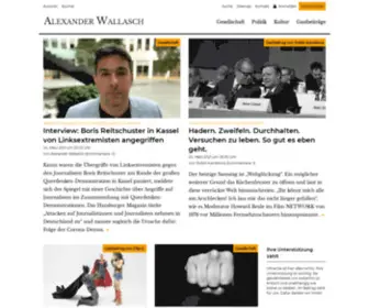 Alexander-Wallasch.de(Alexander Wallasch) Screenshot