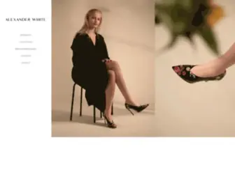 Alexander-White.com(Luxury British Footwear Brand) Screenshot