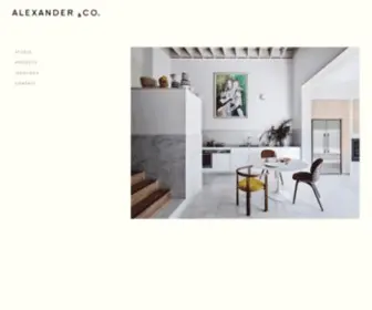 Alexanderand.co(Alexander and Co) Screenshot