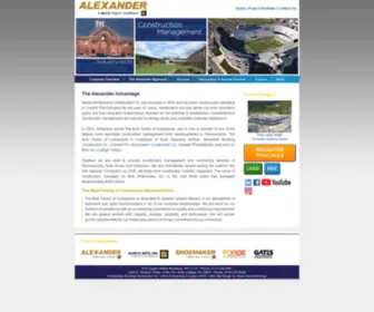 Alexanderbuilding.com(Alexander Building Construction Co) Screenshot