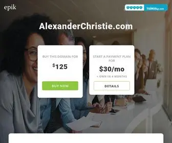 Alexanderchristie.com(AlexanderChristie) Screenshot