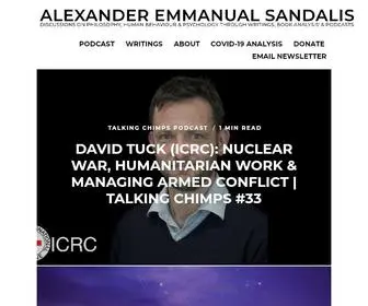 Alexanderemmanual.com(Alexander Emmanual Sandalis) Screenshot