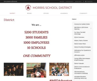 Alexanderhamiltonschool.org(Morris School District) Screenshot